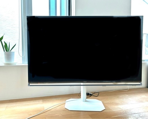 パナソニック VIERA 65インチ TH-65AX800ホワイトテレビ台付き