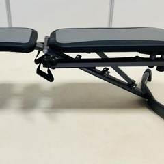 折りたたみフィットネス トレーニングベンチの画像