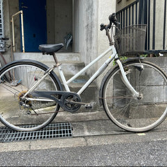 自転車 変速機付き　(ジャンク)※鍵は見つかりました※