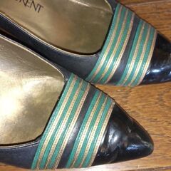 ★Used YVES SAINT LAURENT 23ｃｍ 5ｃｍヒール　パンプス★の画像