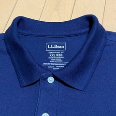 美品(使用3回) Ｌ.Ｌ.bean 半袖ポロシャツ　XXLの画像
