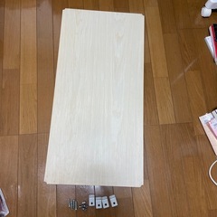 スチールユニットシェルフ・木製追加棚　84cm幅用
