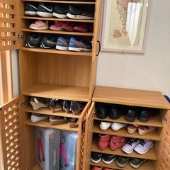 受渡し者決定　下駄箱2個セットの画像