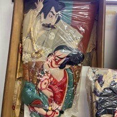 レトロ羽子板　
の画像