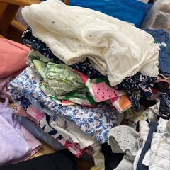 夏用こども服フリマ　80〜110サイズ女の子用の画像
