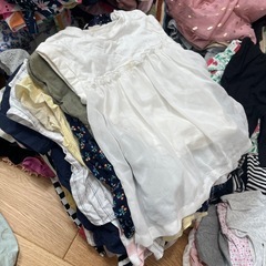 夏用こども服フリマ　80〜110サイズ女の子用の画像