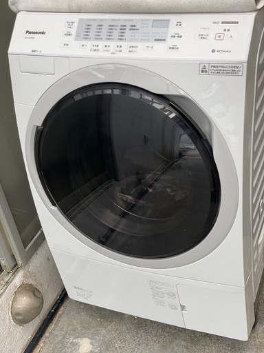 セール送料・設置込み可　ドラム式洗濯乾燥機　10kg/6kg Panasonic 2021年