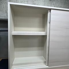 リサイクルショップどりーむ天保山店　No14239　靴棚　白色　美品　早い者勝ち　大量収納の画像