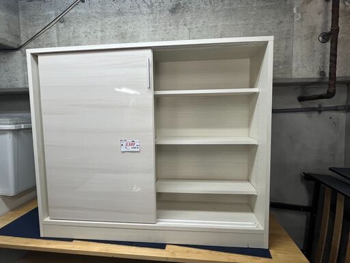 リサイクルショップどりーむ天保山店　No14239　靴棚　白色　美品　早い者勝ち　大量収納