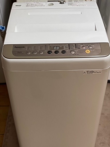 送料・設置込み可　洗濯機　7kg Panasonic 2017年
