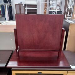 ★ジモティ割あり★  ミラー ワインレッド H44×D42×W81 クリーニング済み MT2057の画像