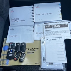 東京発!ステップワゴン SPADA-Z 4WD!検長R8/8!タイヤとナビ新品!両側電スラ!即日OK!の画像