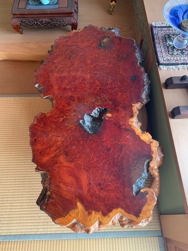 和式インテリア家具　　　　　　　　　　テーブルと衝立の2点セット