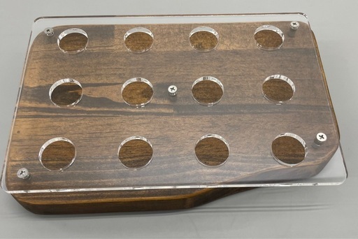 ゴルフ　コレクションディスプレイ　ゴルフボール12個用　ハンドメイド　カスタムオーダー