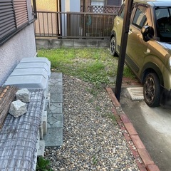 庭石・砂利・樹木など色々無料　茨城県古河市の画像