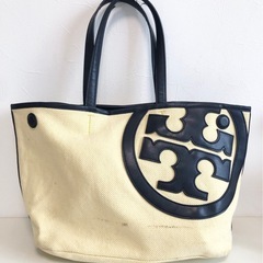 【中古品】TORY BURCH トリーバーチ ロニー キャンバス...