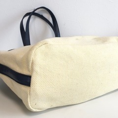 【中古品】TORY BURCH トリーバーチ ロニー キャンバス2way 変形バッグ　トートバッグ ミニ の画像
