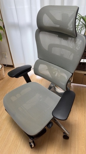 【美品】COFO Chair Premium グレー　オフィスチェア