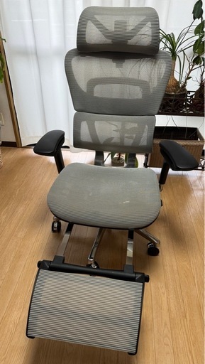 【美品】COFO Chair Premium グレー　オフィスチェア