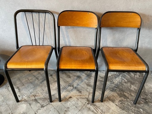 クラッシュゲート　関家具　アイアンチェア