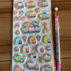 すみっこぐらし  文房具 ふにふにシール シャープペンシル バス...
