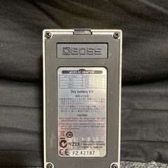 SUPER OverDrive ギターエフェクター(BOSS)の画像