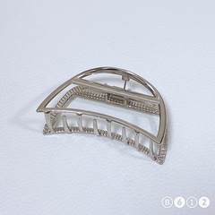 セリア バンスクリップ シルバーの画像