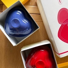 新品未使用品　ル・クルーゼ　ラムカン蓋付き　2つセット