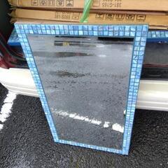 【中古】サロンの壁掛け鏡