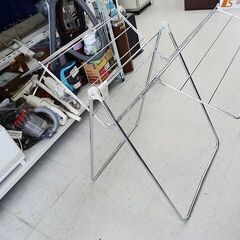 【恵庭】☆未使用保管品☆在庫 3点 物干し スチールクロームメッ...
