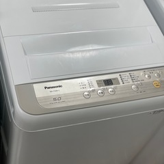 送料・設置込み可　洗濯機　5kg Panasonic 2019年