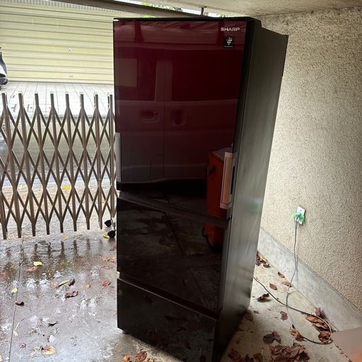 2020年製　350L 冷蔵庫　SJ-GR35F-R　送料込み