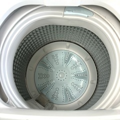 桐生店【現状品】j9-8 洗濯機 AQUA アクア 4.5kg AQW-S45JBK 2020年製の画像