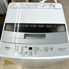 桐生店【現状品】j9-8 洗濯機 AQUA アクア 4.5kg ...