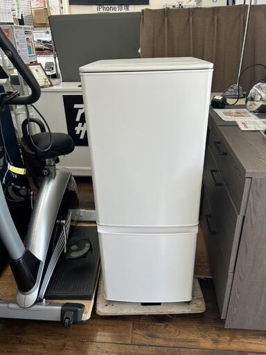 ★【三菱】2ドア冷蔵庫　146L 2022年製 （MR-P15G-W）【3ヶ月保証付き★送料に設置込み】自社配送時代引き可※現金、クレジット、スマホ決済対応※