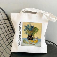 バッグ 鞄 ゴッホ キャンバス トートバッグ 芸術 プリント