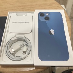 早い者勝iPhone 13 mini ブルー 128GBの画像