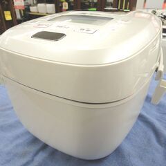 パナソニック 5.5合炊き 可変圧力IH炊飯ジャー 2019年製 SR-PB109 ホワイト ダイヤモンド竈釜 Panasonic 炊飯器 キッチン家電 札幌市西岡店の画像