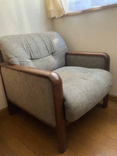 カリモク　1人掛けソファ　9/20まで