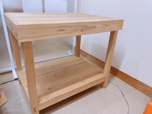 木製作業机