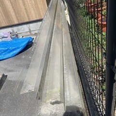 無料‼️ポリカ透明折半‼️1枚‼️