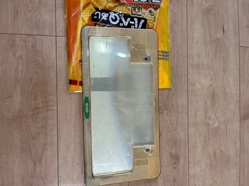 ウィザード　ナンバーカバー　当時物　プリズムシート