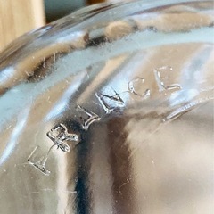 フランス製　ガラス　器　小皿の画像