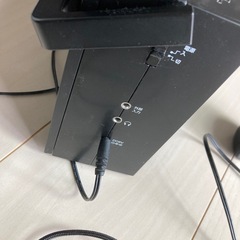 オーム電機AudioComm ポータブルCDプレーヤー ステレオ CDラジオ キュービックデザイン コンパクト 小型 英会話 語学 AC電源の画像