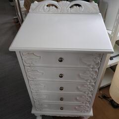 姫系家具 5段チェスト 収納家具