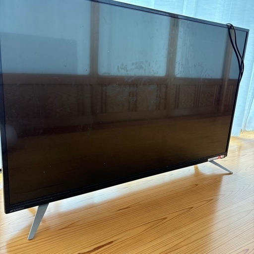 【取引決定】映ります！43型液晶テレビ（再投稿）FireTVリモコン付