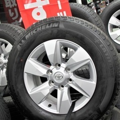 【美品】純正ホイール4本　プラド30 265/65R17