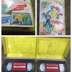 ◆お引取り限定/三重県/値引不可◆動作未確認ジャンク　ポケットモンスターVHSビデオテープ15本　巻は揃っていません（J-206）の画像