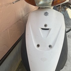 【不動車】スズキ　レッツ2(CA1PA) 走行2,241km　の画像