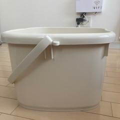 足湯バケツ